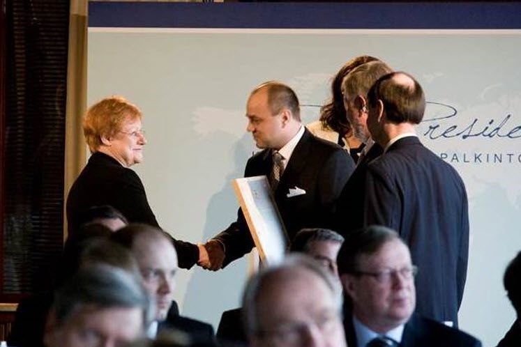 President of Finland Internationalization Award 2008