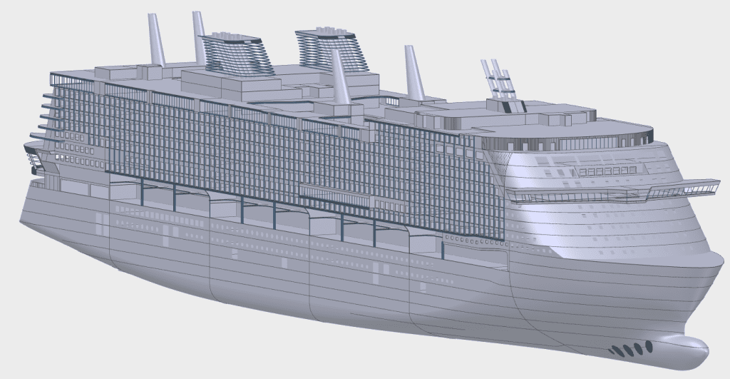 The Global class. Made by MV Werften.