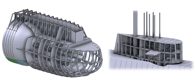Submarine structures