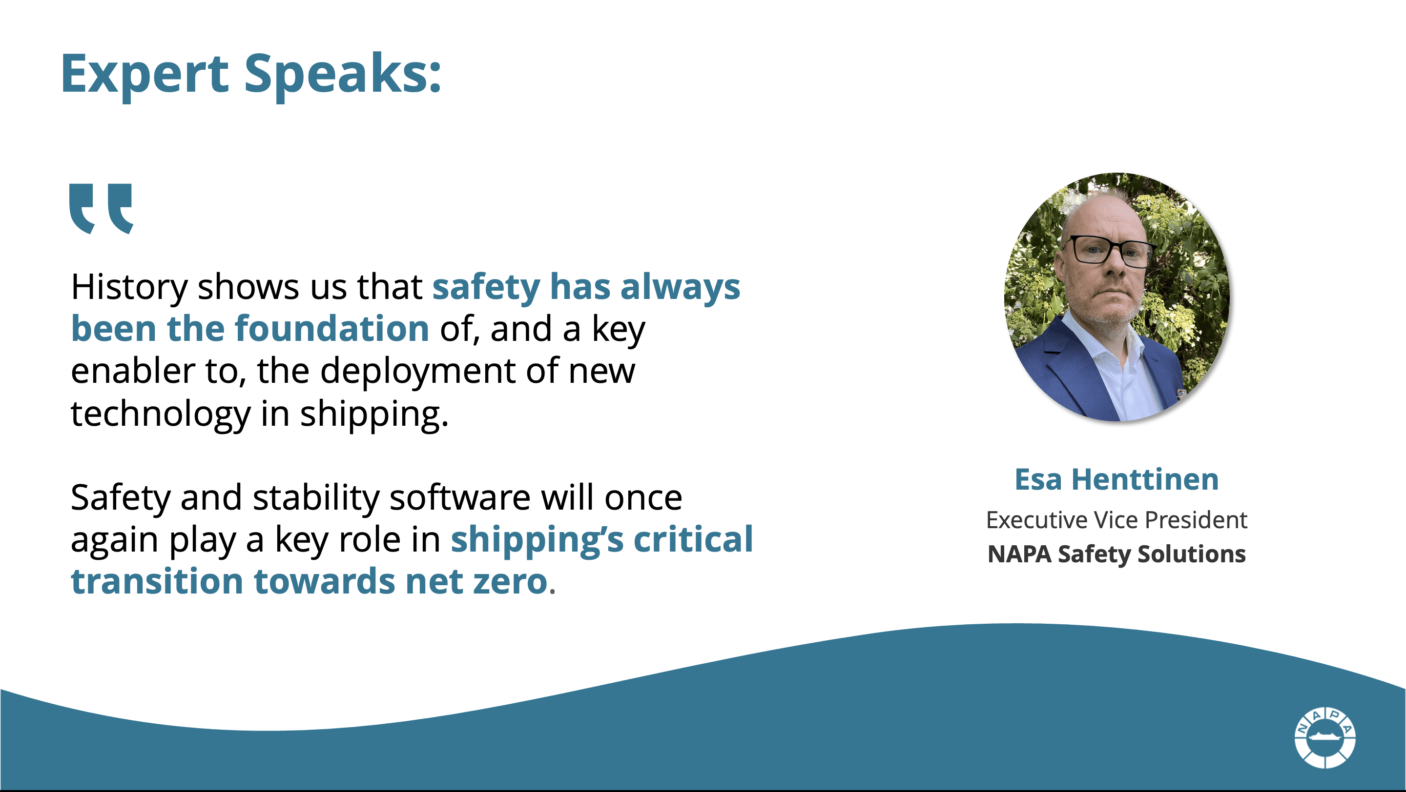 Managing new risks and technologies is not unique to today’s decarbonization transition. History shows us that safety has always been the foundation of, and a key enabler to, the deployment of new technology in shipping.