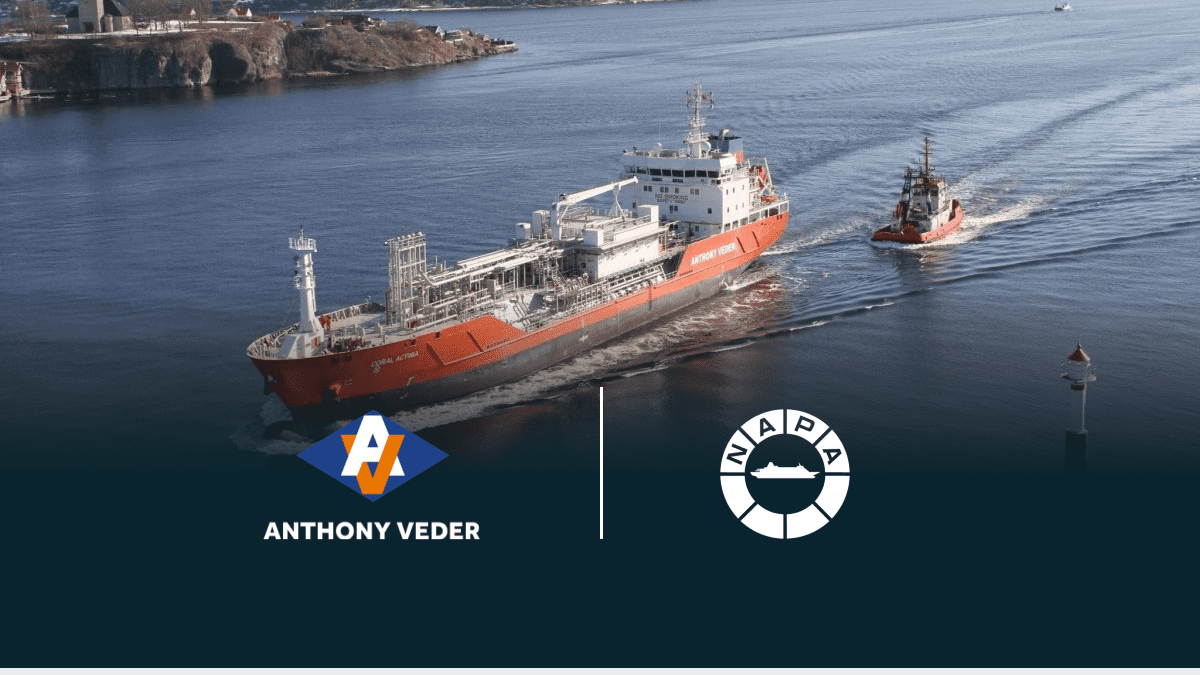 Electronic Logbooks: Anthony Veder deploys to ease shipboard reporting and enhance efficiency and sustainability across fleet 