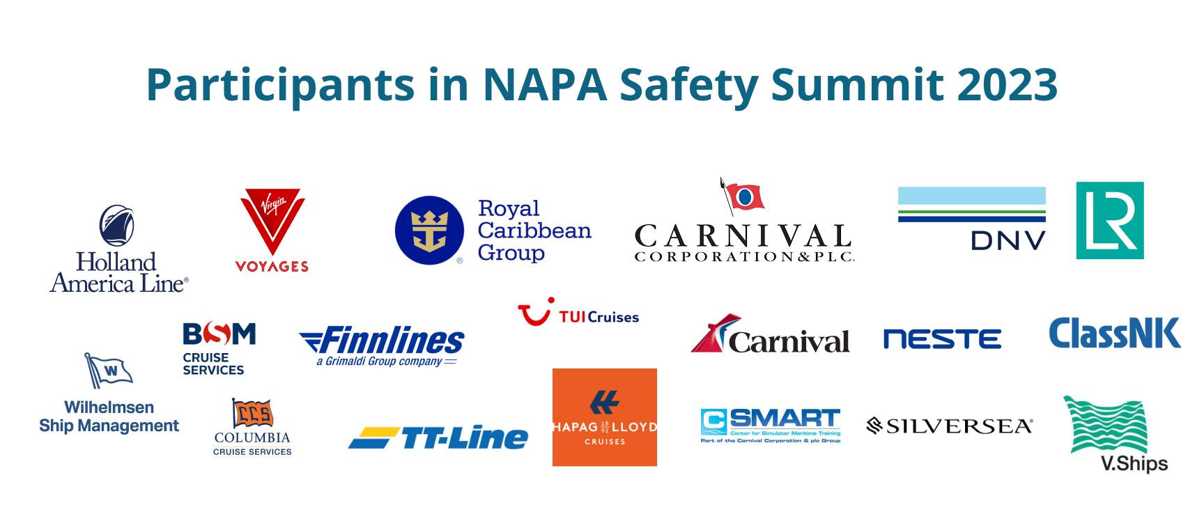 NAPA Safety Summit 2023 participants - updated