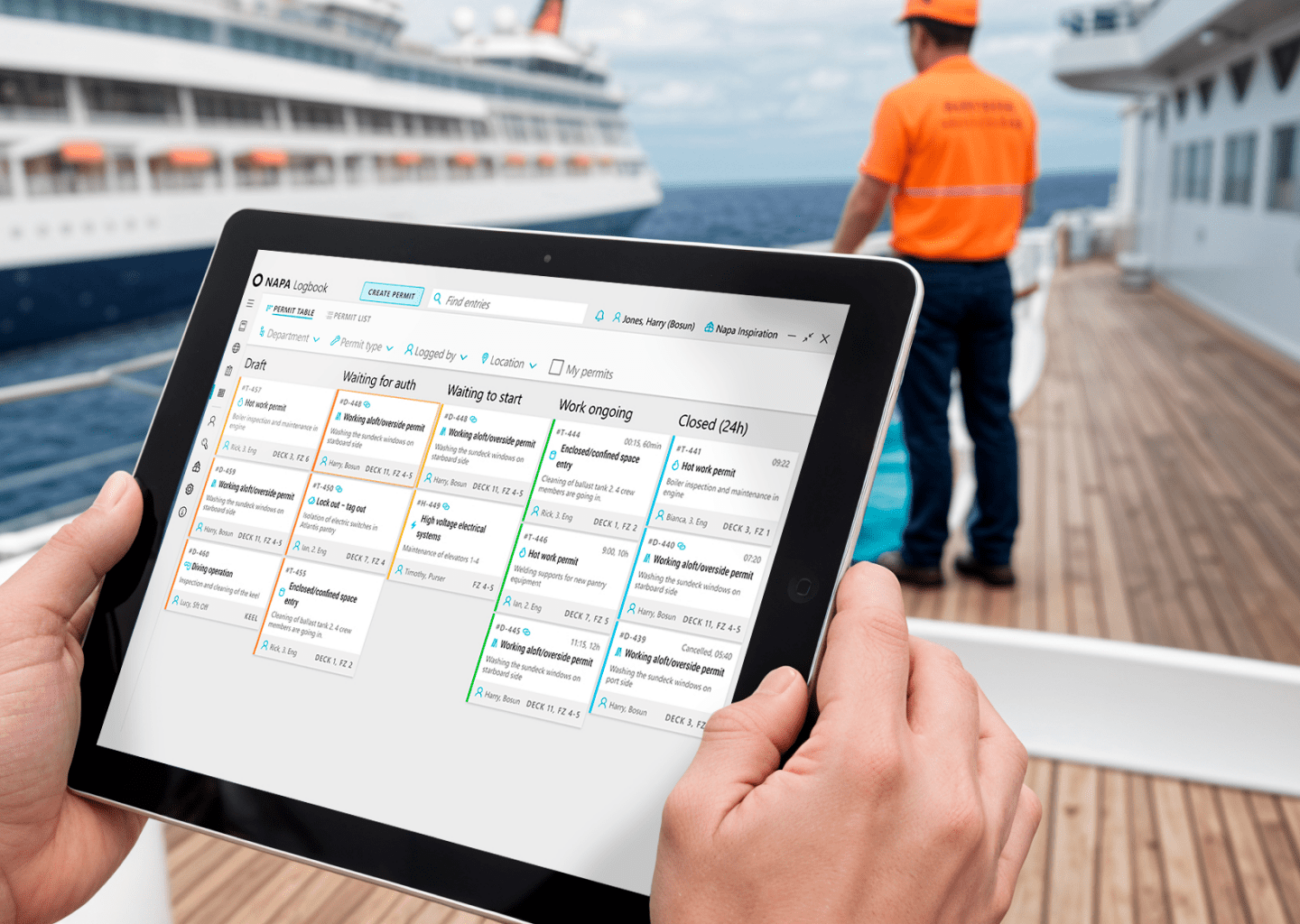 ship permit to work, napa permit to work