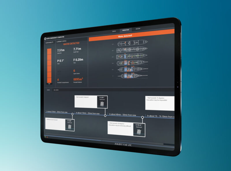 NAPA Emergency Computer for Ship Flooding Emergencies